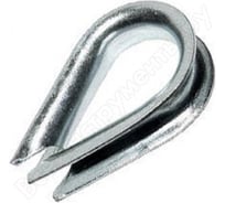 Коуш для стальных канатов КРЕП-КОМП DIN 6899 м16 150шт кск16