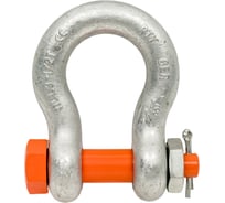Скоба такелажная CERTEX омегообразная со шплинтом грузоподъемность 9,5 тонны SAK95PL