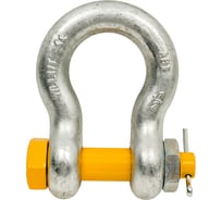 Скоба такелажная CERTEX омегообразная со шплинтом грузоподъемность 17 тонн SAK170PL