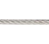 Стальной оцинкованный трос Партнер D 5,0 мм 20 м ярлык ФАС 15224 20 68