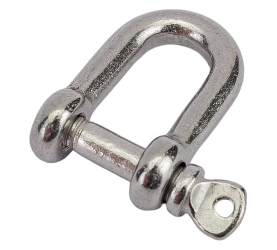 Нержавеющая такелажная скоба KREPFIELD 4 мм, ART 9076, А4 9076А4СКОБА4ММ-1 26711572