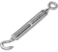 Нержавеющий талреп KREPFIELD М5, ART 9072, А4, крюк - кольцо, 2 шт. 9072СА4ТАЛРЕП5ММ-2 26711232