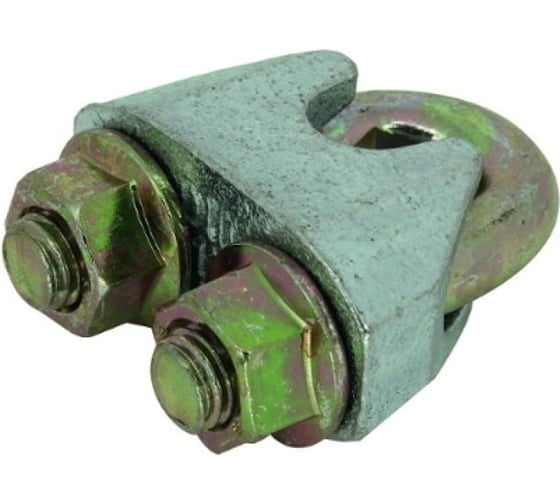 Зажим троса ЦКИ DIN 1142, 5 мм, Ц, 20 шт. 21039