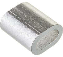 Прижимной зажим-наконечник для троса 3мм DIN 3093 2шт - ярлык Tech-Krep 102757