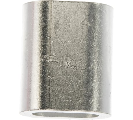 Прижимной зажим-наконечник для троса 5мм DIN 3093 1шт - ярлык Zitar 102759