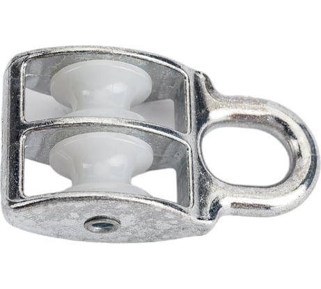 Двойной оцинкованный блок для троса, нейлоновый шкив 15мм 1шт - ярлык Tech-Krep 112728