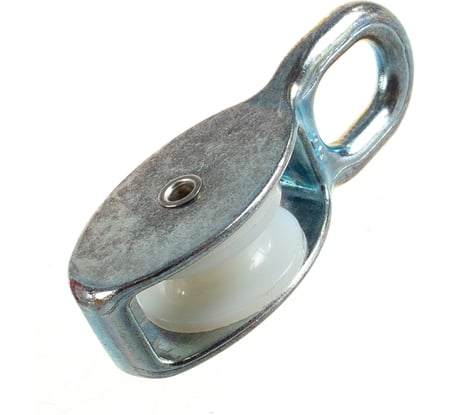 Одинарный оцинкованный блок для троса, нейлоновый шкив 25мм 1шт - ярлык Tech-Krep 112742