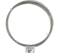 Трос стальной для растяжки DIN 3055 1,0 мм упак. 20м Zitar 127840