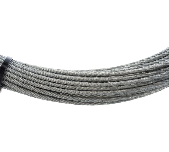 Стальной трос для растяжки DIN 3055, 2 мм, 30 м Tech-Krep 127844