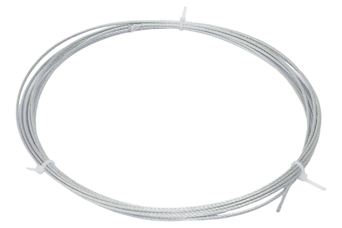 Cтальной трос для растяжки DIN 3055 Tech-Krep 2 мм, 5+м 130234 ...