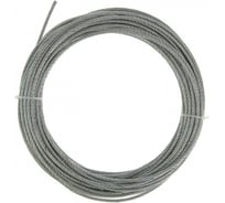 Стальной трос для растяжки DIN 3055 4 мм, 5+м Tech-Krep 130236