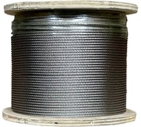 Трос LadAna из нержавеющей стали, 4 мм, катушка, 50 м 220701006