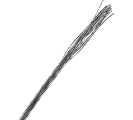 Стальной трос Стройбат DIN 3055 1.5 мм, 25 м 2519400-3 276100