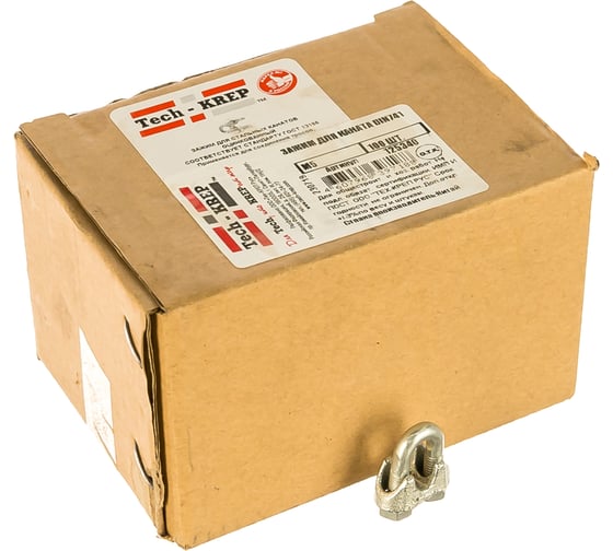 Зажим для каната Tech-Krep DIN741 M5 125340