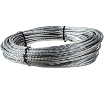Стальной трос для растяжки DIN 3055 5 мм упак. 30м- накл. Tech-Krep 127851