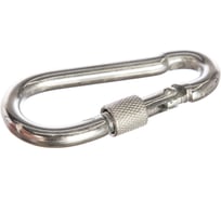 Карабин c фиксатором ПАРТНЕР DIN5299D ZN M 8 4690250051370