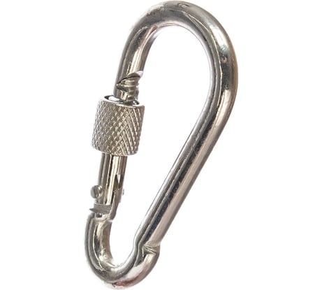 Карабин c фиксатором ПАРТНЕР DIN5299D ZN M 6 4690250051356