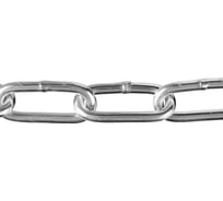 Длиннозвенная цепь OMAX, сварная, цинк DIN 763 4 мм 50 метров 1149004002