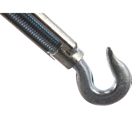 Талреп STAYER DIN 1480, крюк-кольцо, М16, 2 шт, оцинкованный, 30515-16
