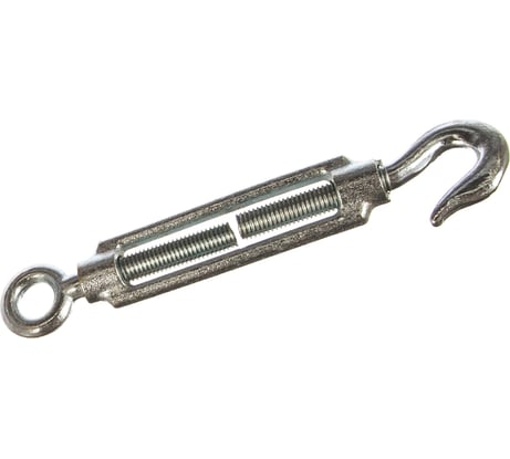 Талреп STAYER DIN 1480, крюк-кольцо, М12, 4 шт, оцинкованный, 30515-12