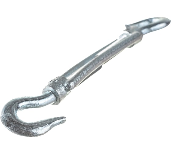 Талреп STAYER DIN 1480, крюк-крюк, М12, 4 шт, оцинкованный, 30525-12