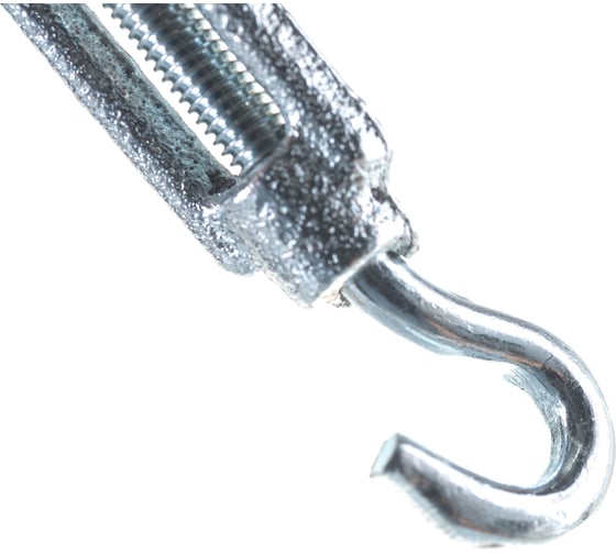 Талреп STAYER DIN 1480, крюк-крюк, М6, 15 шт, оцинкованный, 30525-06