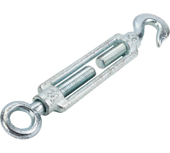 Талреп STAYER DIN 1480, крюк-кольцо, М24, 1 шт, оцинкованный, 30515-24