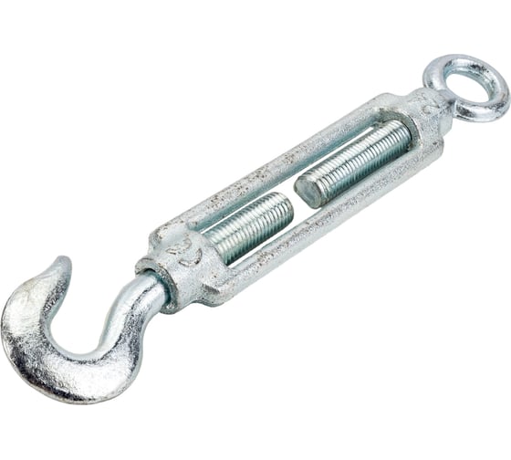 Талреп STAYER DIN 1480, крюк-кольцо, М24, 1 шт, оцинкованный, 30515-24