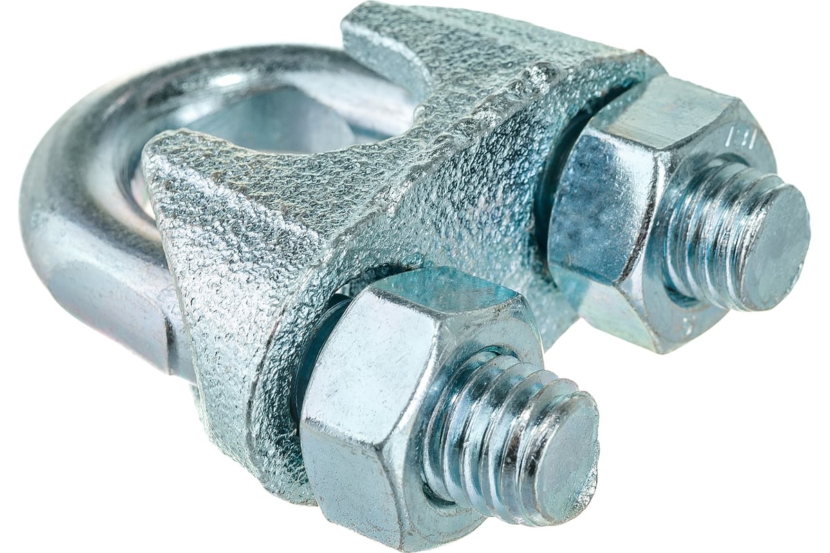 Зажим троса STAYER DIN 741, 16 мм, 10 штук, оцинкованный 30535-16 ...