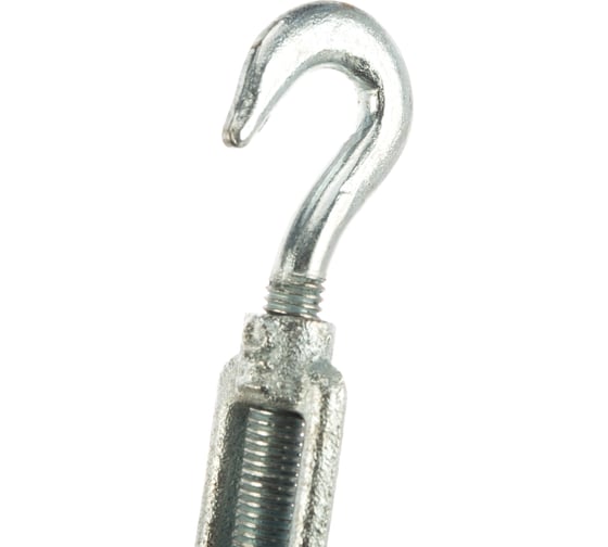 Талреп STAYER DIN 1480, крюк-кольцо, М8, 10 штук, оцинкованный 30515-08