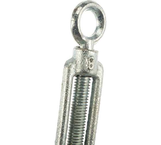 Талреп STAYER DIN 1480, крюк-кольцо, М8, 10 штук, оцинкованный 30515-08