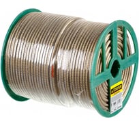 Стальной трос в полимерной оболочке STAYER d=6,0 мм, L=150 м 30410-60