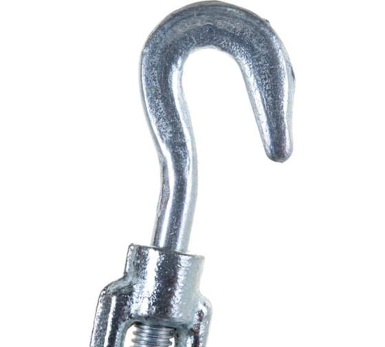 Талреп STAYER DIN 1480, крюк-кольцо, М6, 15 шт, оцинкованный, 30515-06