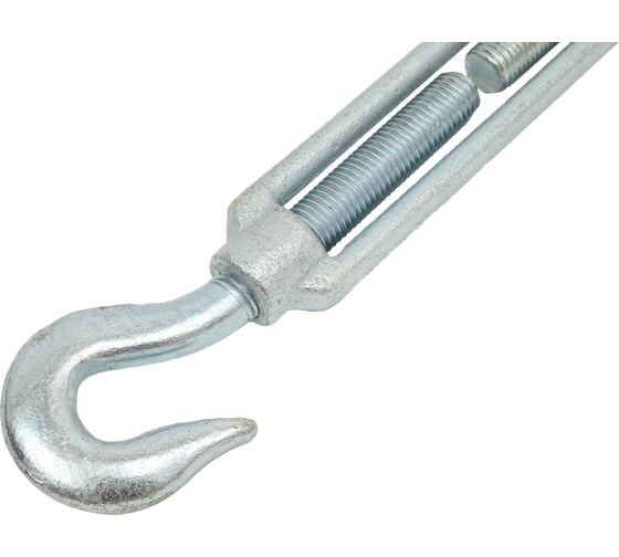 Талреп STAYER DIN 1480, крюк-крюк, М16, 2 шт, оцинкованный, 30525-16