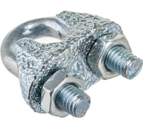 Зажим троса STAYER DIN 741, 6 мм, 80 штук, оцинкованный 30535-06