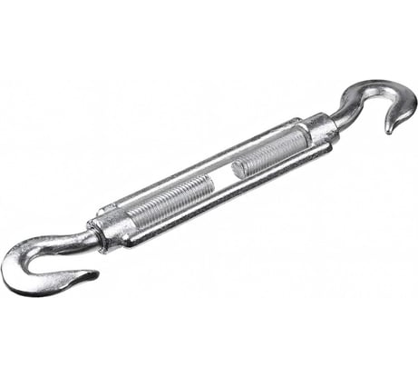 Талреп STAYER DIN 1480, крюк-крюк, М8, оцинкованный, 30525-08