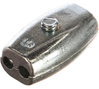 Зажим троса ЗУБР Бочонок 5мм, 2 шт, 304456-05