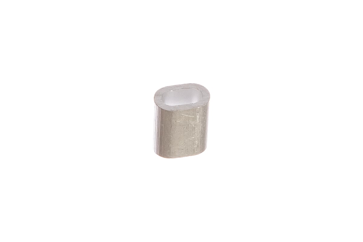 Зажим троса ЗУБР DIN 3093 алюминиевый, 2мм, 2 шт, 304476-02 - выгодная .