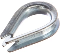 Коуш ЗУБР DIN 6899, 5мм, 2 шт, оцинкованный, 304496-05