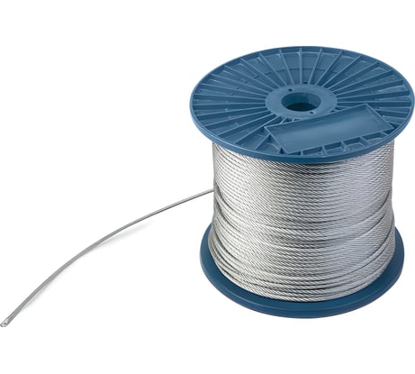 Стальной оцинкованный трос Netlink din 3055, 4 мм, 250 м 00000001128
