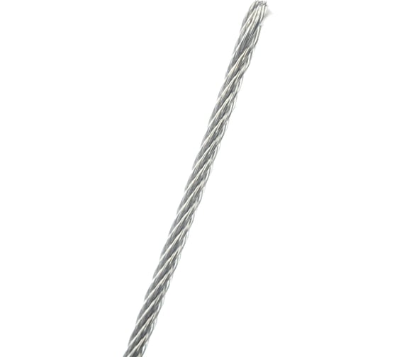 Стальной трос Стройбат DIN 3055 2мм 30м 2519402-4/ 249420