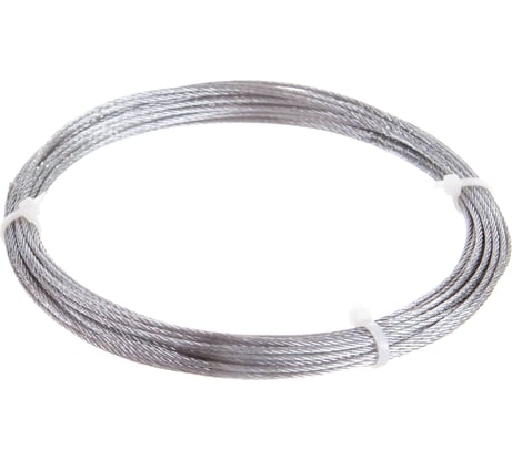 Стальной трос Стройбат DIN 3055 1,5мм 10м 276080