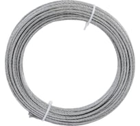 Стальной трос Стройбат DIN 3055 3мм 20м 2519403-2/ 249440