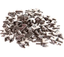 Зажим для троса ПАРТНЕР DIN 741 нержавеющая сталь 5 мм 50 шт. WS M8248-4-5