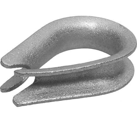 Коуш ЗУБР DIN 6899 2мм 2 шт оцинк. 304496-02