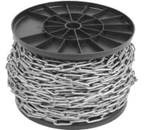 Длиннозвенная цепь ГОСКРЕП DIN763 М6, 30 м бухта 7-0020160