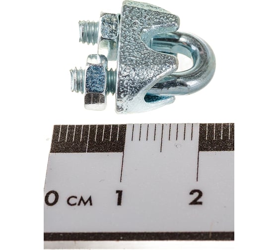 Зажим троса  ГОСКРЕП DIN 741 3 мм, 2 шт. 7-0010250
