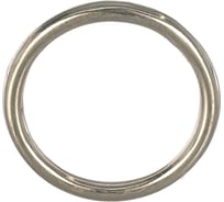 Полированное кольцо ГОСКРЕП D45 мм, h 6 мм, нержавеющая сталь 1 шт. 10-0026750