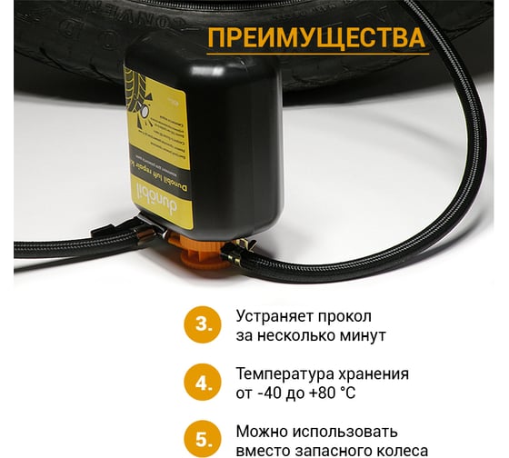 Ремкомплект для автомобильных шин Dunobil Luft Repair Kit HSBNEY8