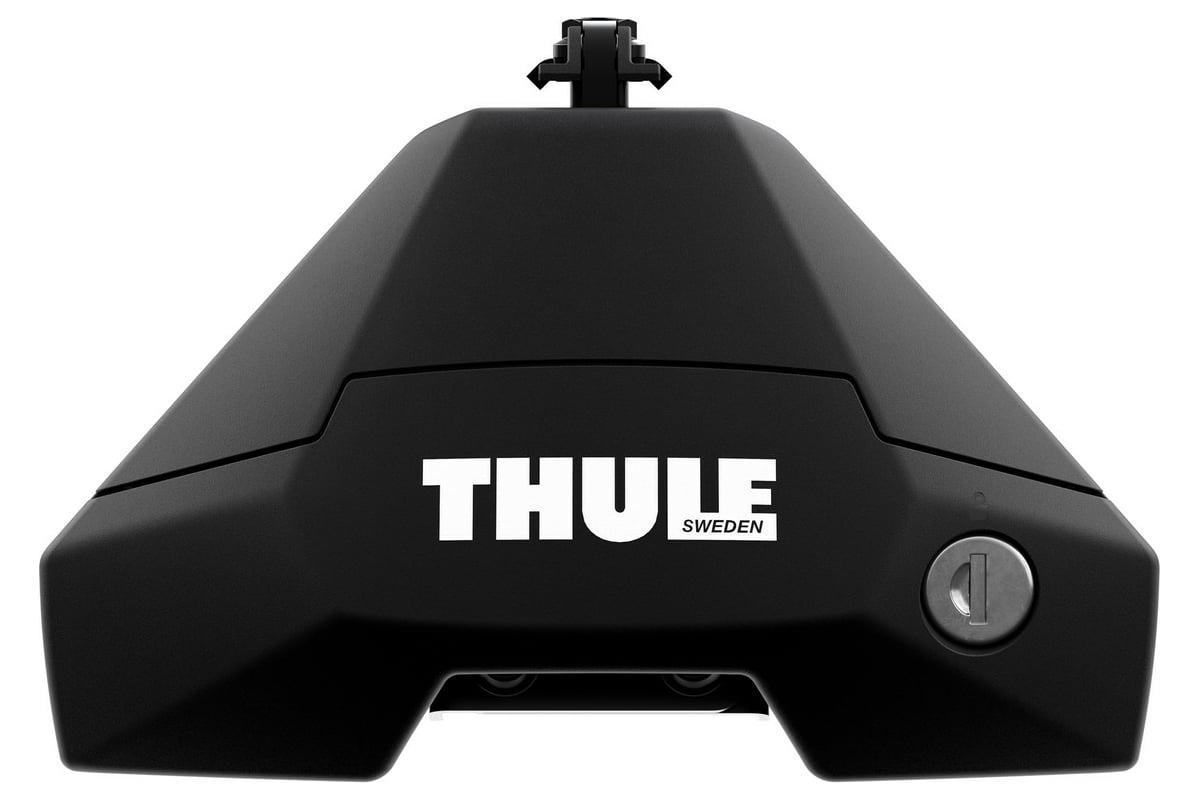 Упоры для автомобилей с гладкой крышей Thule Evo с замками 710500 -  выгодная цена, отзывы, характеристики, 1 видео, фото - купить в Москве и РФ